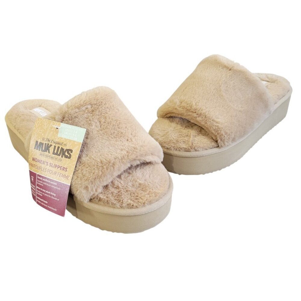 Muk Luks Women's Kirstey Slide Slipper Size M (7-8)